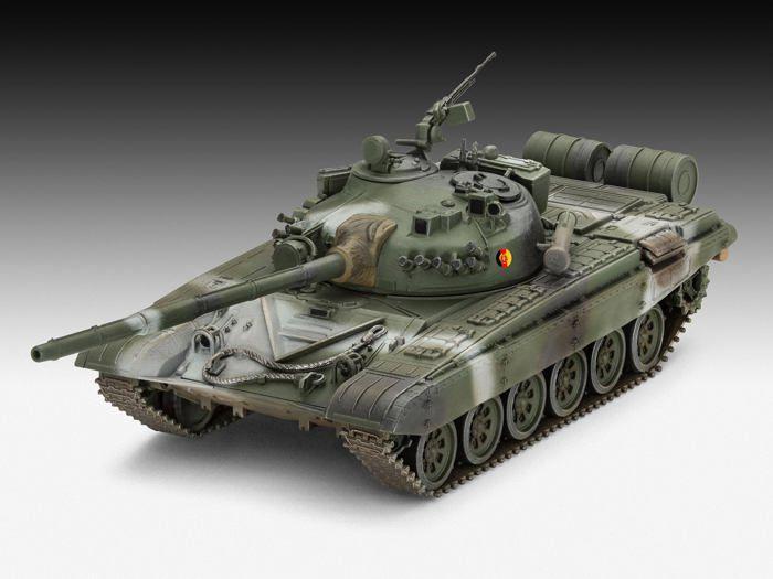 Kit maquette revell - t-72 m1 tank - 1:72 - plastique - 2024 - char de combat détaillé