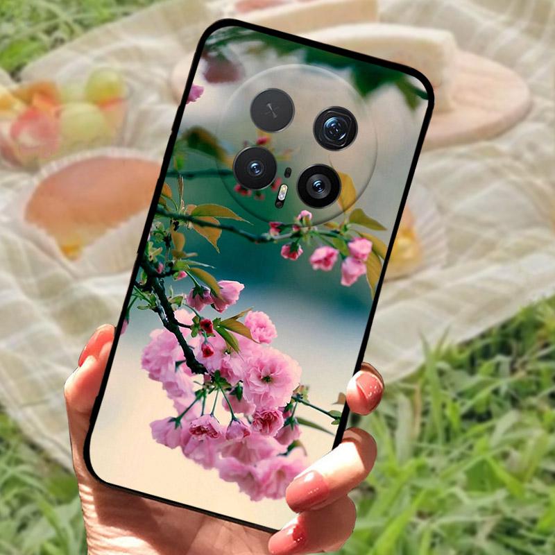 Ударопрочный чехол Funda для Honor Magic 8 Pro, мягкий ТПУ-силикон, защита камеры, чехол-бампер для телефона Honor Magic8 Pro BKQ-AN10