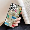 Beagle Poodle Mum Dog Colorful Phone Case Back Cover for IPhone 18 17 Air 16 15 14 13 11 12 Pro Max Plus Fundas