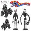 Creative Character Building Blocks The Amazing Digital Circus Kaufmo Gloink Queen Horror Marionette Model Assembly Toys For Kids