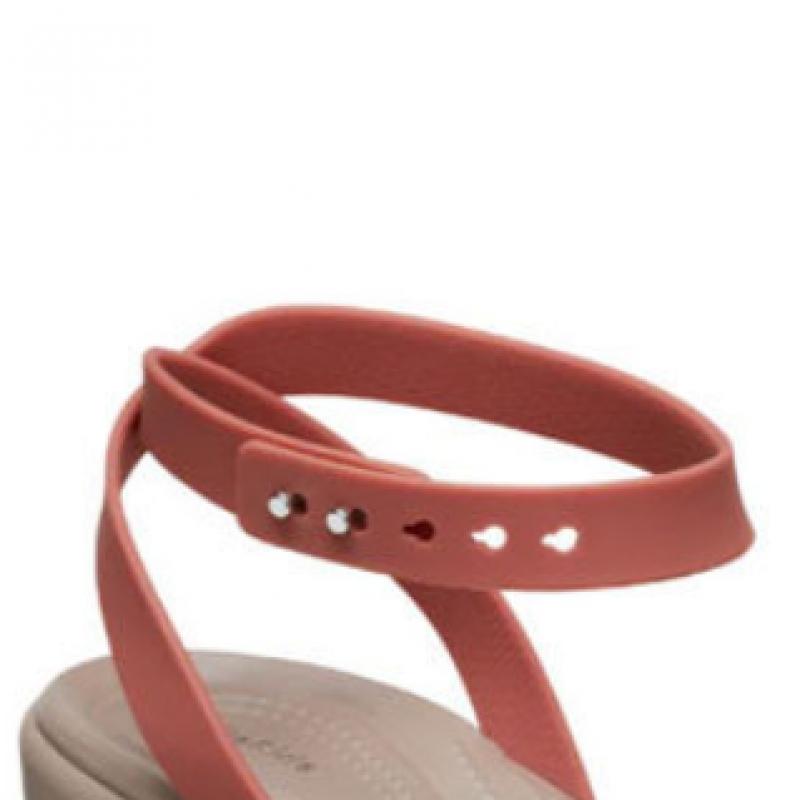 Crocs Женские босоножки Brooklyn Ankle Strap Wedge Spice 209406 2dt