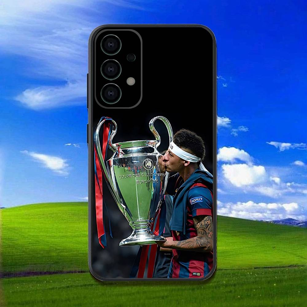 Чехол для телефона Футбол 10 Для N-NeYmAr Для Samsung Galaxy A13,A21s,A22,A31,A32,A52,A53,A71,A80,Мягкий черный корпус