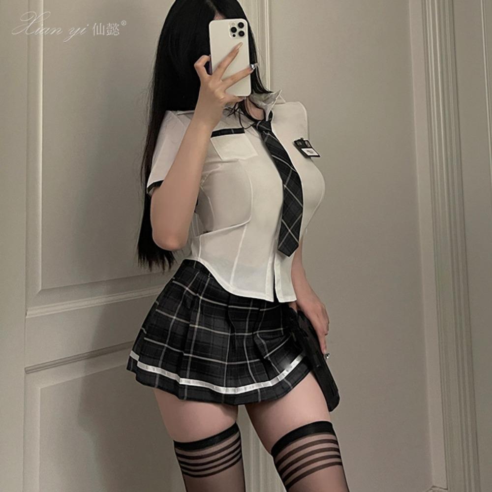Сексуальное нижнее белье Xianyi, сексуальная студенческая одежда, Jk Uniform, соблазн, свободная от обтягивающей страсти, одежда, большой размер, комплект 490