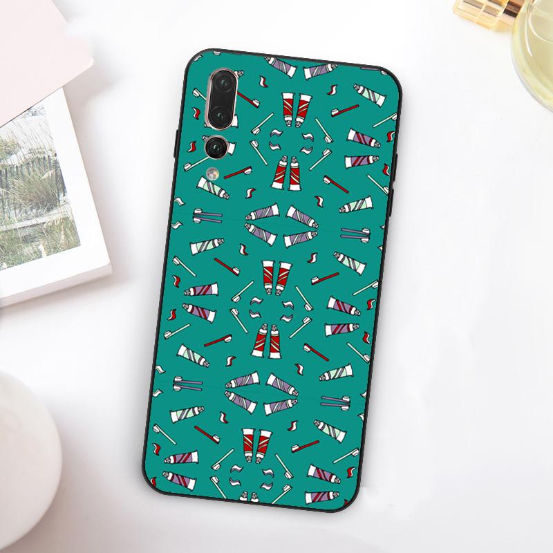 Стоматолог Зуб Стоматологический Гигиенист Для Huawei Nova Y60 Y70 Y90 Y72 Y73 Y61 Y91 7i 8i 11i 12i 12s 9 10 SE P20 P30 P40 Lite Чехол