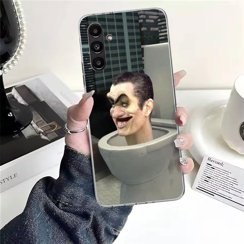Чехол для мобильного телефона S-Skibidi Toilet для Samsung Galaxy A13 A14 A15 A16 A17 A53 A54 A55 A56 A57 A33 A34 A35 A36 A37 A23 A24 A