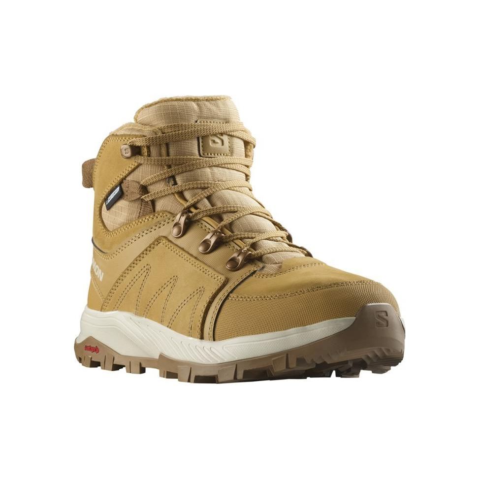 SALOMON Легкие полувысокие функциональные ботинки для улицы Женская обувь Коричневый 473282