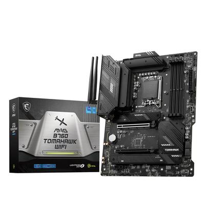 Материнская плата MSI MAG B760 TOMAHAWK WIFI DDR5 Поколение Чипсет Intel B760 ATX MB5989 14-е/13-е/12-е (LGA1700)