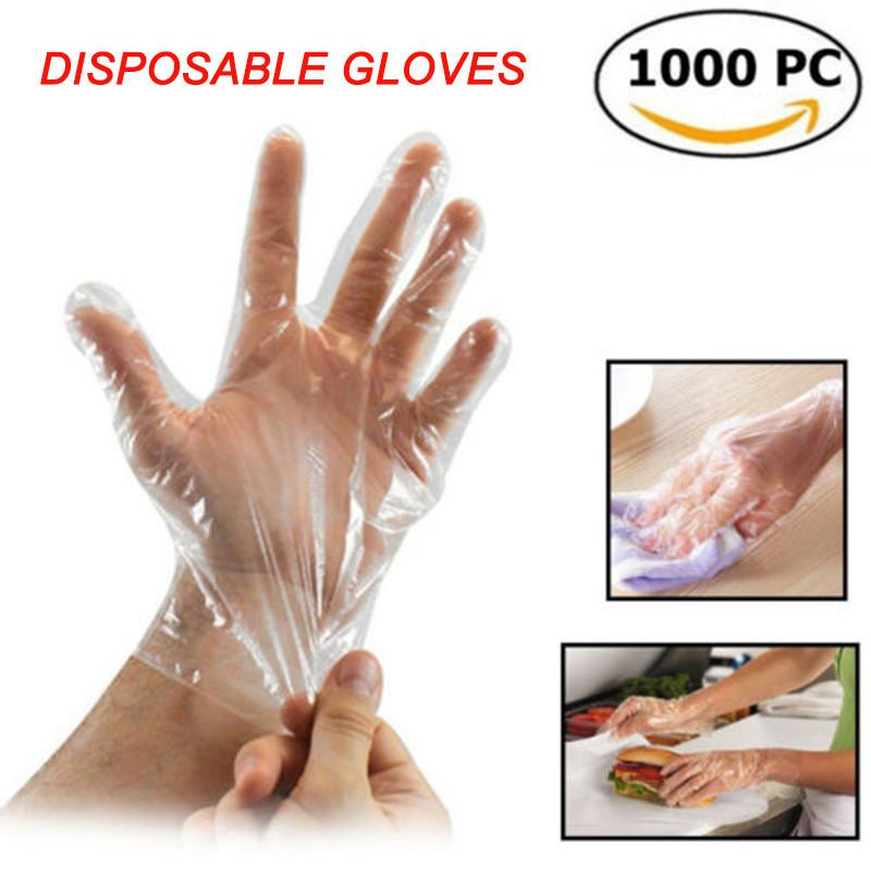 Versatile 1000pcs Clear Disposable Gloves For Catering Cleaning And General Maintenance
