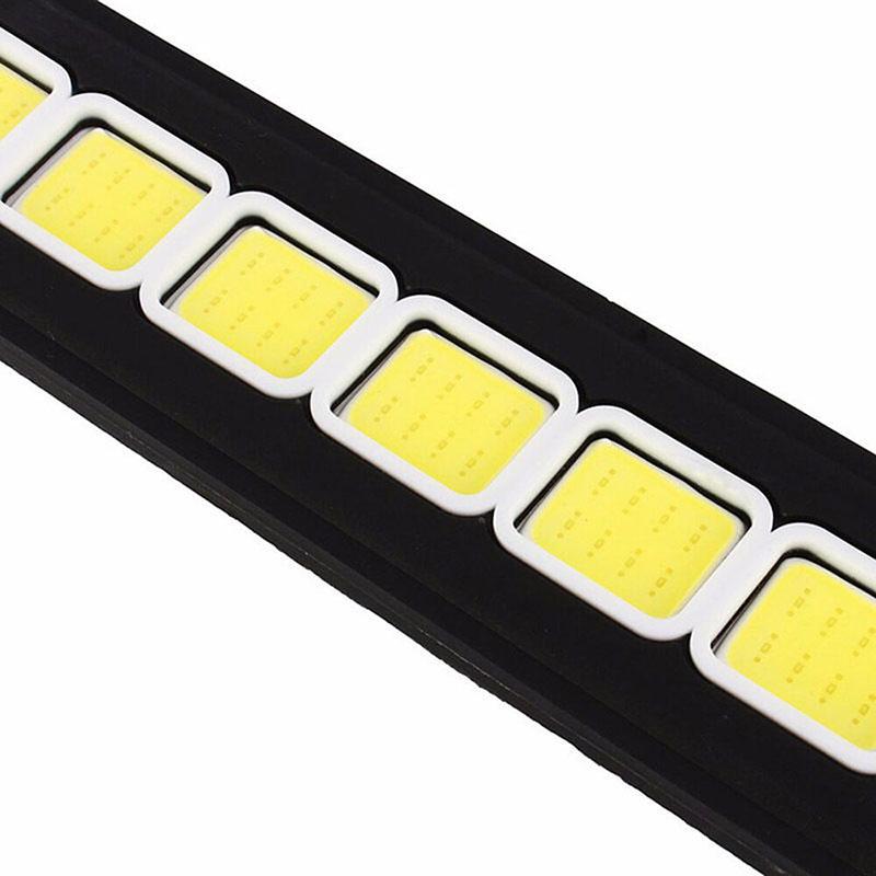 1X 10Led 12V Дневная полосовая лампа Противотуманная фара для вождения автомобиля Водонепроницаемая