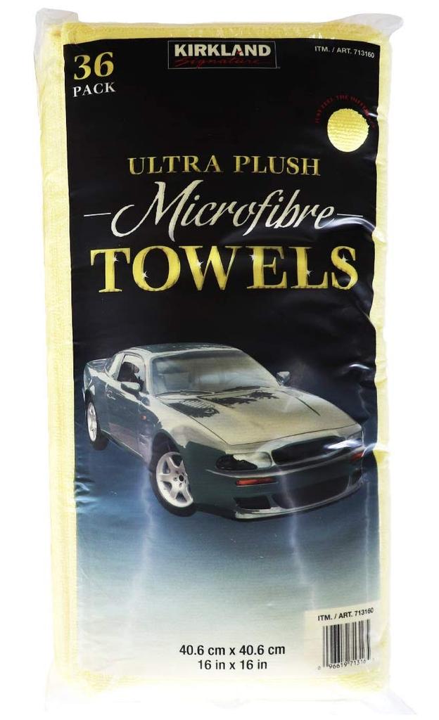 Пробный набор из 6 полотенец из микрофибры KIRKLAND 38x26x6 см 375 г