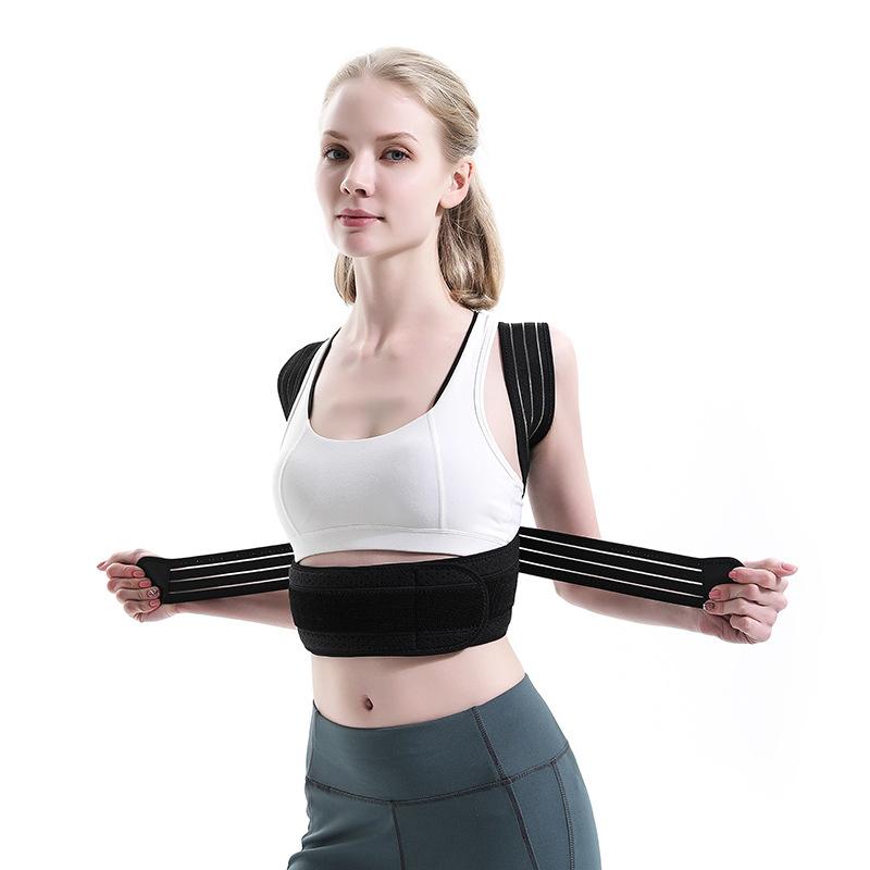 Adjustable and Breathable Posture Corrector Back/Shoulder Brace, Posture Support,Back Straightener for Women and Men