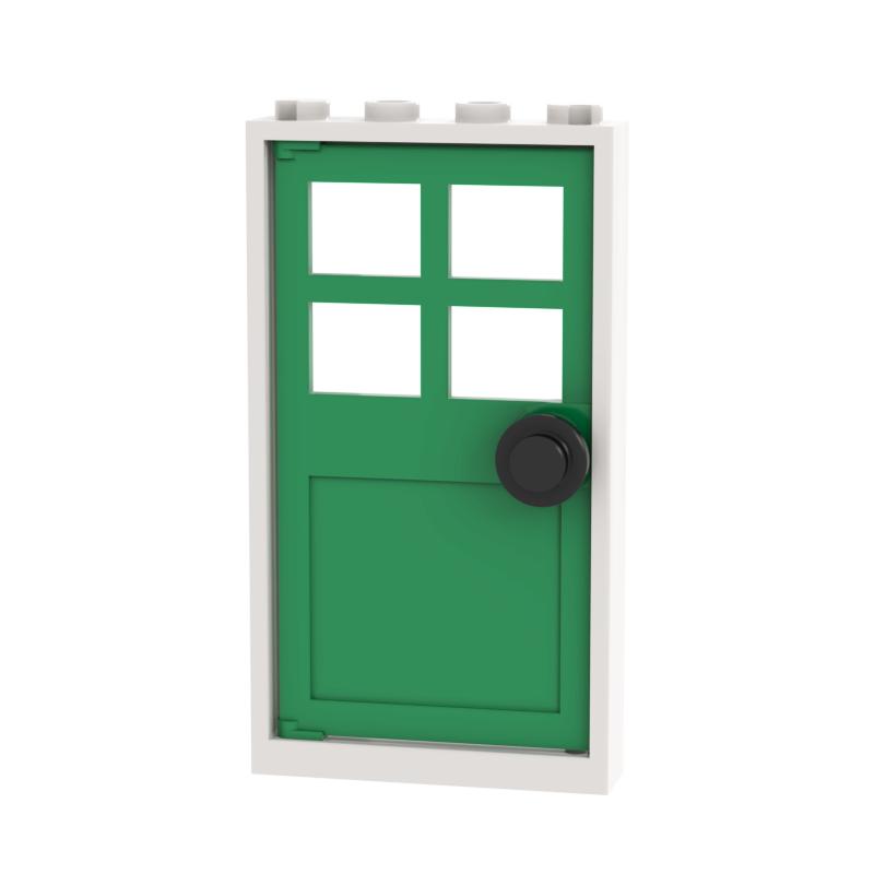 Дверные Оконные Строительные Блоки Совместимые с Крупными Брендами Детские Игрушки 60596 60623 6141 Раннее Обучение MOC Образовательные Подарки