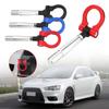 Foldable For Mitsubishi Lancer EVO X 10 2008-2016 Car Styling Car Racing Tow Hook Car Auto Rear Front Trailer Trailer Towing Bar Vehicle Towing Hook