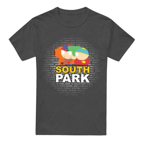 South Park Unisex Adult Lyrics T-Shirt