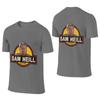 Sam Neill Street Reversible Tshirtminimalist Style Classic Colors Short Sleeve
