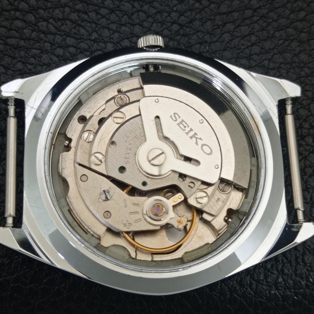 ВИНТАЖНЫЕ ОТРЕМОНТИРОВАННЫЕ МУЖСКИЕ ЧАСЫ SEIKO 5 АВТОМАТИЧЕСКИЕ 6309A ЯПОНИЯ ЧЕРНЫЕ a442591-1