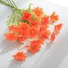 5 Heads Artificial Flower UV Resistant Silk Colorful Fake Flower Decor Handcraft