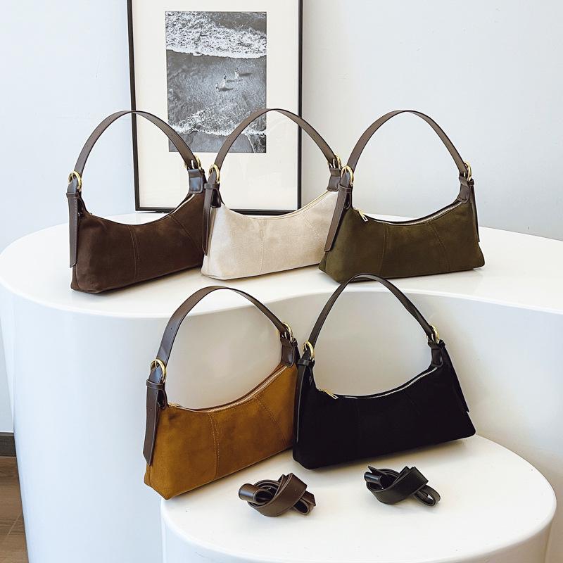 Женская ретро сумка кроссбоди большой вместимости - Новый текстурированный дизайн, Универсальная и повседневная ежедневная сумка под мышкой