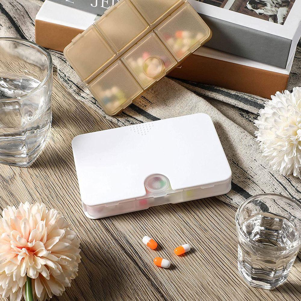 Case Travel Nordic Style Outdoor Tablet Dispenser Pill Storage Box Weekly Pill Box Pill Organizer