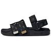 Originals Adilette 4.0 Casual Low-Top Sports Sandals Unisex Sandals Black GX2185