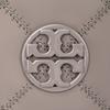 Tory Burch Adjustable Strap Flap Closure Leather Shoulder Crossbody Handbag Small Women handbags Gray 153400-082