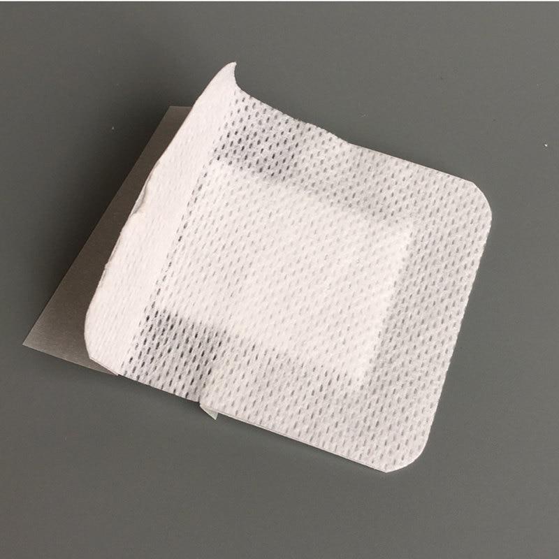 12Pcs Large Size Hypoallergenic Non-woven Medical Adhesive Wound Dressing Band Aid Bandage Large Wound First Aid 6*7cm