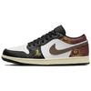Air Jordan 1 Lemon Joy Низкие Винтажные Баскетбольные Кроссовки Унисекс Черно-Красные 553558-040(Команда399-)