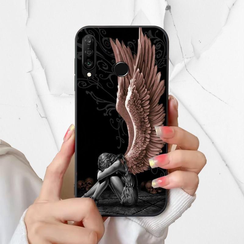 Чехол для телефона Huawei P30 Lite Силиконовый чехол MAR-LX1A Модный Расписной Ударопрочный Мягкий Fundas Для Huawei Nova 4e Чехол P30Lite