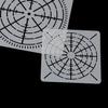 DIY 12PCS Reusable Mylar Mandala Dotting Painting Stencils Templates Craft Tools