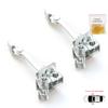 EDP747-1 2 Pieces Front Left AND Right Door Hinge Stop Check Strap Limiter for Renault 19 21 7702253349