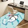 Office Rug Pochacco, Cute Anti-Slip Rug, Machine Washable for Living Room, Bedroom, Office, Multiple Sizes, Bedroom Mat, Decorative Mat, Durable Mat,