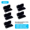 Coin Battery Container Coin Battery Holder Button Cell Battery Box for CR2016, CR2025, CR2032, CR2320, CR2325, CR2330, CR2335