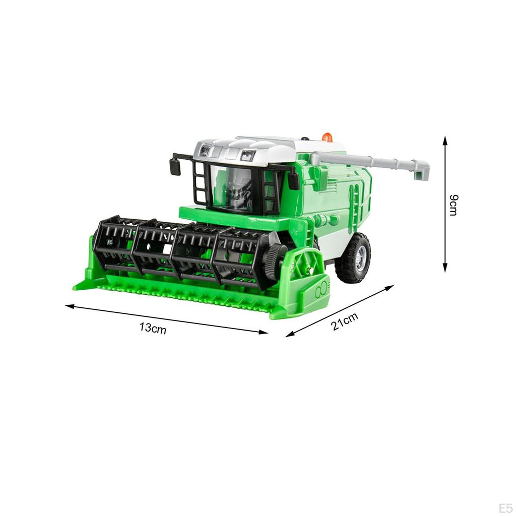 Combine Harvester Small Farm Car Toy Tractor Simulation for Kids Children Boys Girls