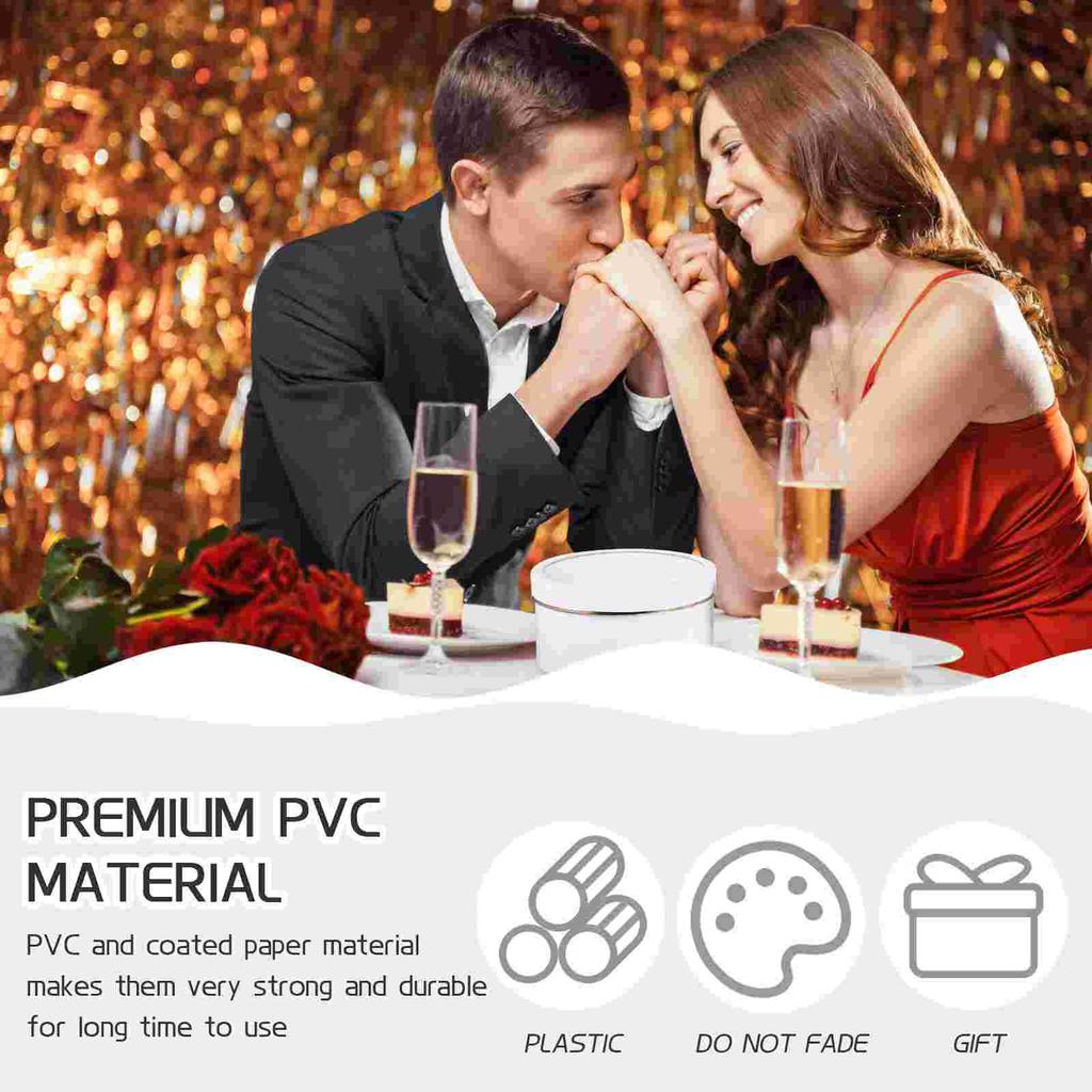 2 шт. Круглая подарочная упаковка с коробками с отверстиями типа «окно» для цветочных композиций, цветочный сувенир, белый