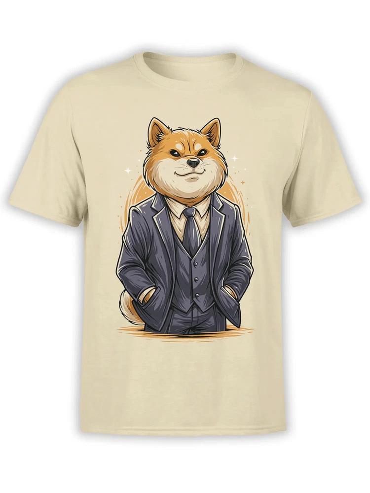 Boardroom Boss Shiba Inu Tshirt Unisex