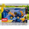 1/50 Toy Model Toy Simulation Engineering Vehicle Model Engineering Large Forklift Metal Inertia Children's Toy Car