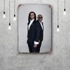 Milli vanilli Декоративный плакат Винтажная жестяная табличка Металлическая табличка Декоративная табличка для паба Бара Мужской пещеры Клуба Настенное украшение
