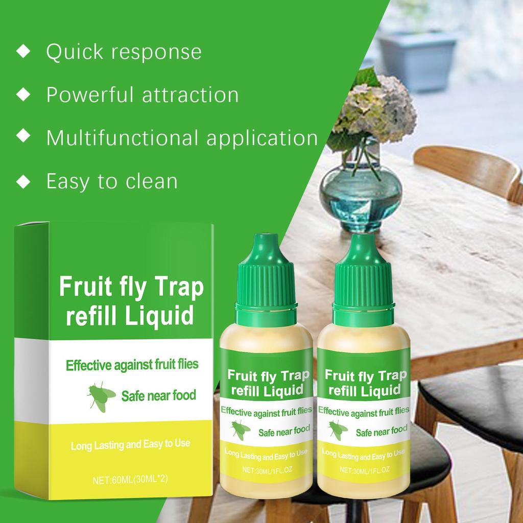 Жидкая добавка для ловушек, бытовая гигиена для кухни и гостиной, ловушка для тараканов, жидкость для насекомых, 60 мл