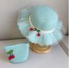 Summer Children's Sun Protection Beach Straw Hat  Princess Girl's Vacation Woven Sun Hat