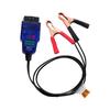 Car ECU Memory Saver Show Tool Battery ECU Connector Emergency Electrical Plug OBD2 Voltage Current Display-Boom