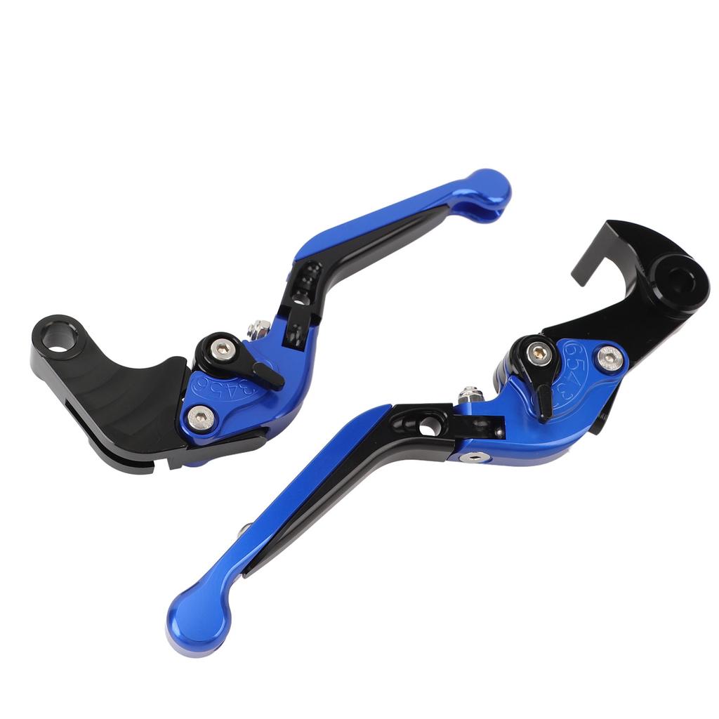 1 Pair Folding Lever Aluminum Alloy Motorcycle Brake Handle Lever for MT‑09 YZF‑R6