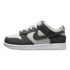 Nike Dunk Low PS Светлый Железный Камень Антрацит Блеск Детские Кроссовки Серый Белый Спорт-Красный FZ1001-001