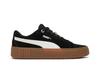 Women's Sneakers Puma Wmns Smash Platform v2 Suede 'Black Gum'