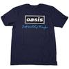 Oasis T-Shirt: Definitely Maybe Text Logo OFFICIAL NEW