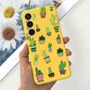 Для Samsung S24+ s24 Plus Чехол Обложка Samsung Galaxy S24 Ultra Pro Capa Защита Камеры Ударопрочный Мягкий ТПУ Fundas С Рисунком