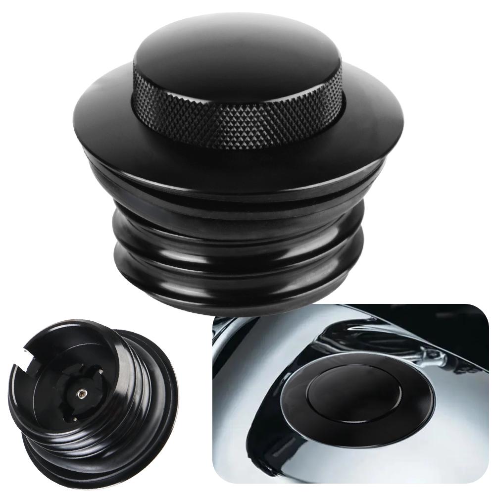 Аксессуары для мототехники Pop-Up Dyna FXD Softial Fat Boy CVO для Harley Sportster XL883 XL1200 CNC алюминиевый хром черный мотоциклетный масляный бак крышка бензобака