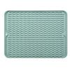 Table Insulating Rubber Mat Anti Slip Waterproof Heat Resistant Dish Drying Placemat for Kitchen