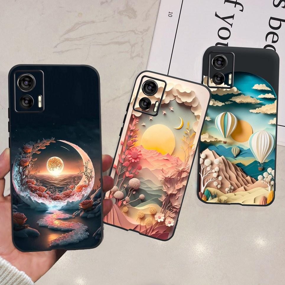 For Motorola Edge 30 Neo / 30Lite / 30Pro 5G 4G Back Cover Cartoon Cool Style Animals Girly Soft TPU Silicone Phone Case Bumper