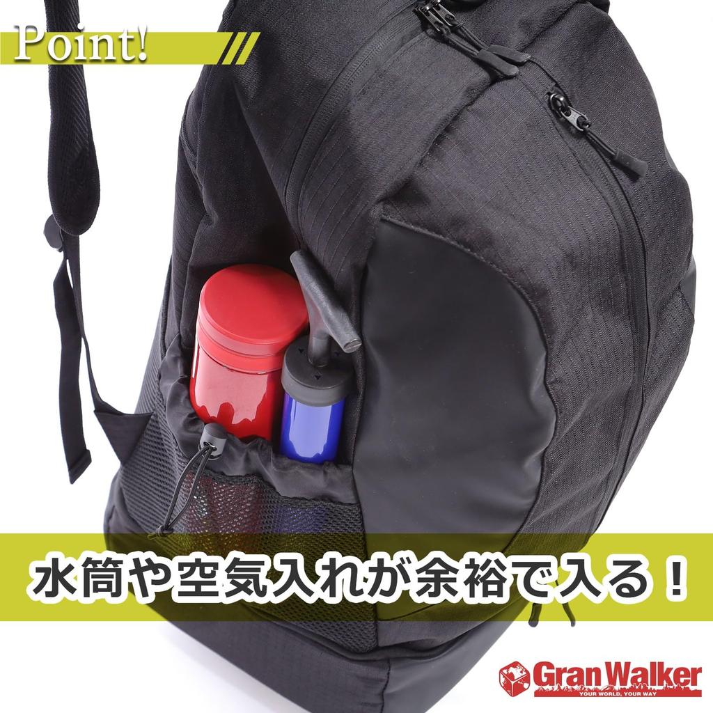 Спортивный большой водоотталкивающий спортивный клубный большой водонепроницаемый ПК для воды, вмещающий A4, дневной рюкзак с сумкой для обуви, сухой и влажный спортивный рюкзак [Gran