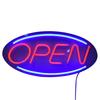 Neon Light Red and Blue USB Powered OPEN Neon Sign Lights for Commercial Shops Restaurants